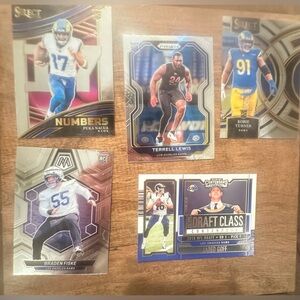 Panini NFL Trading Cards - Blue, Gold, Silver